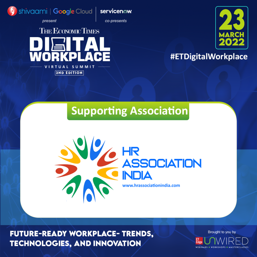HR Association India Supports The Economic Times Digital Workplace Summit